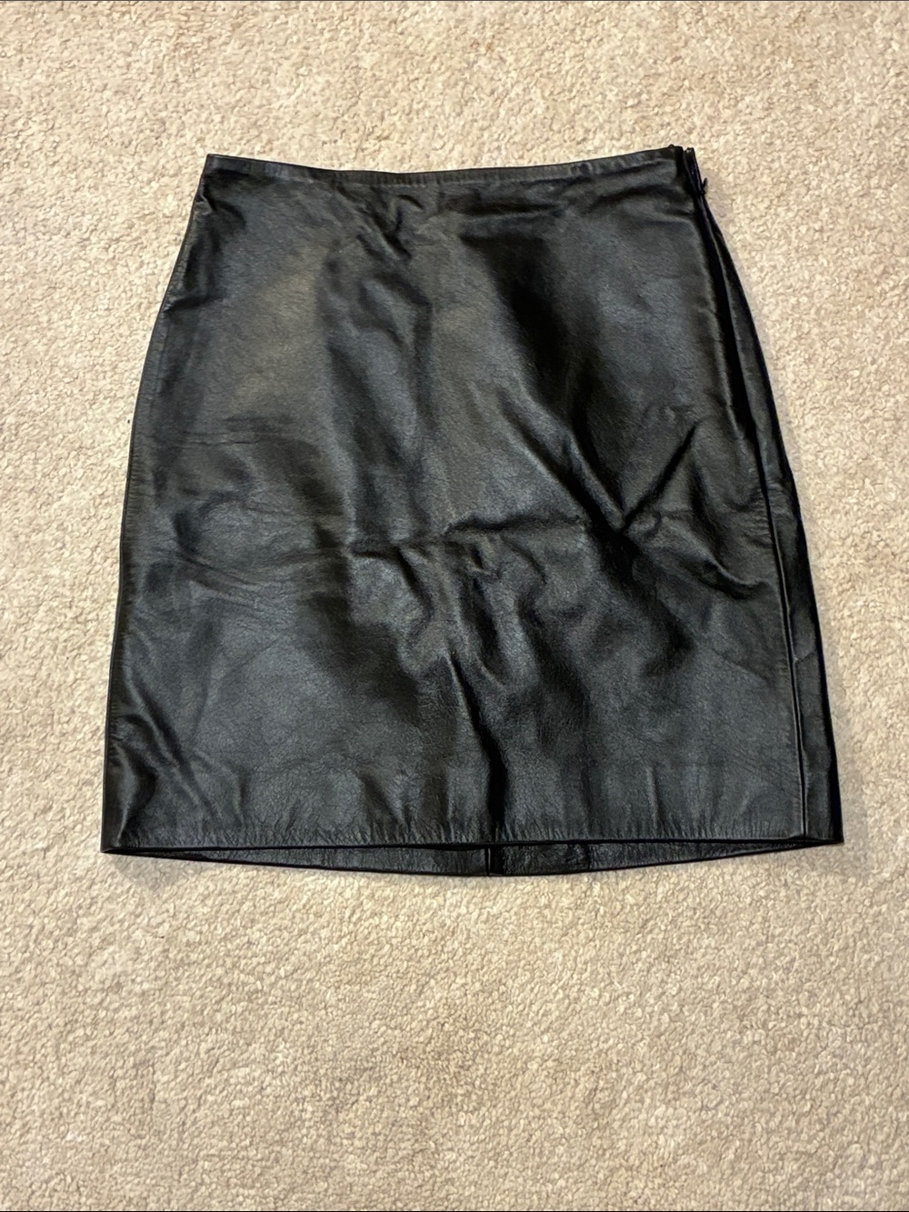 RW&CO. Genuine Leather A line mini Skirt